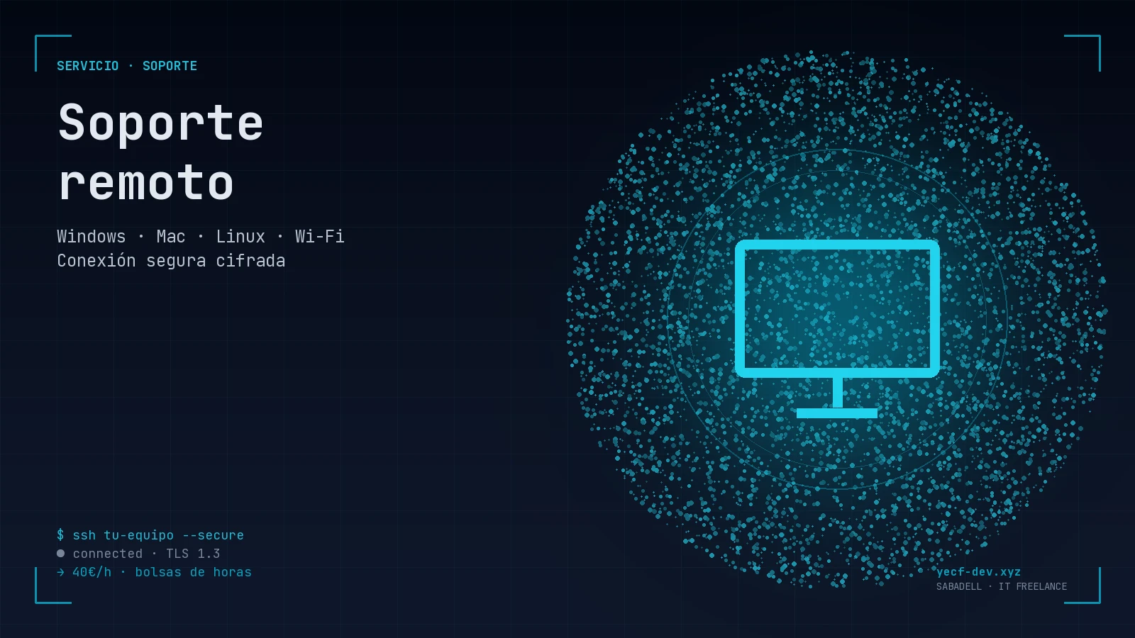Servicio Soporte Técnico — yecf-dev